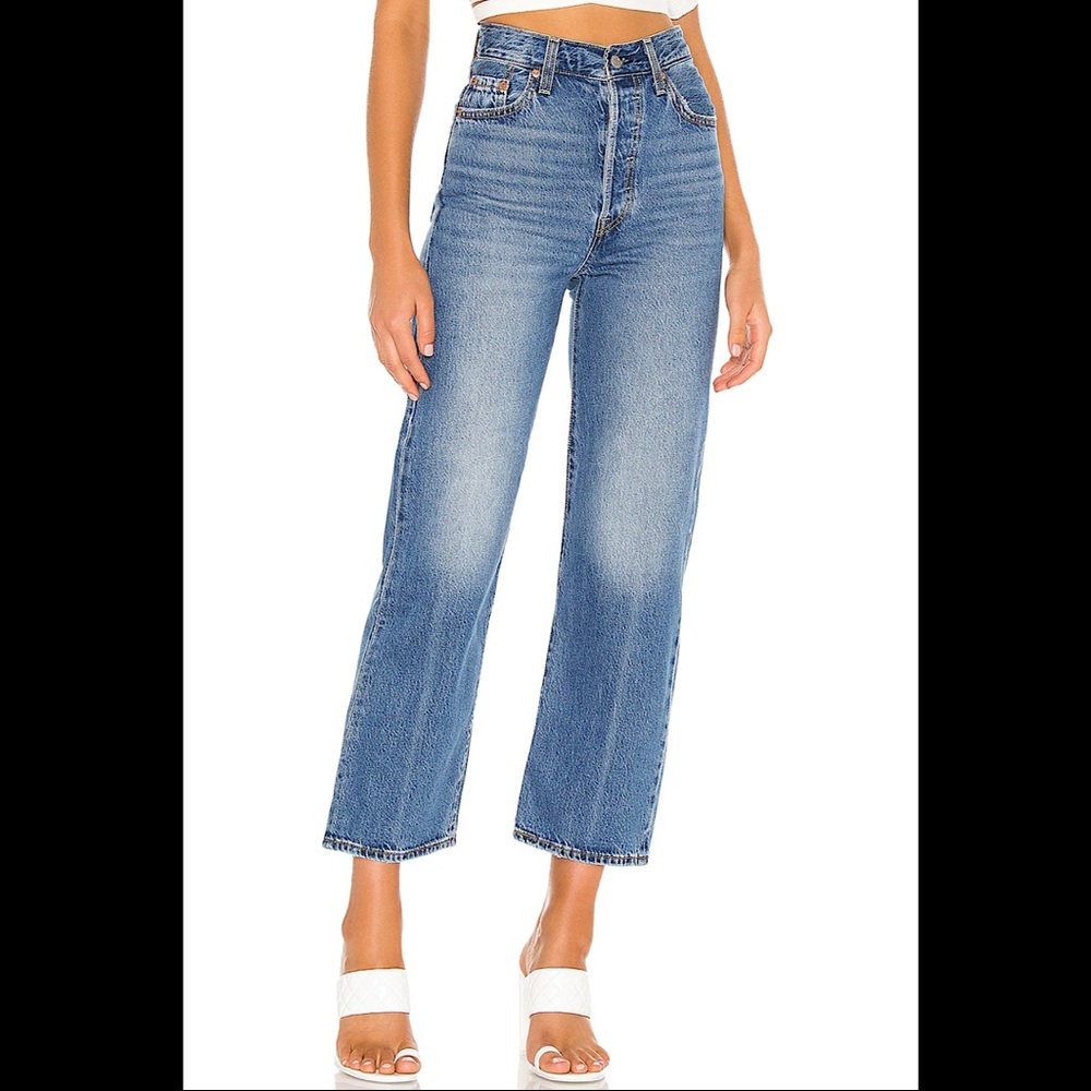 🔥🔥🔥NWT Levi's® Premium RIBCAGE STRAIGHT ANKLE JEANS - Picture 6 of 11